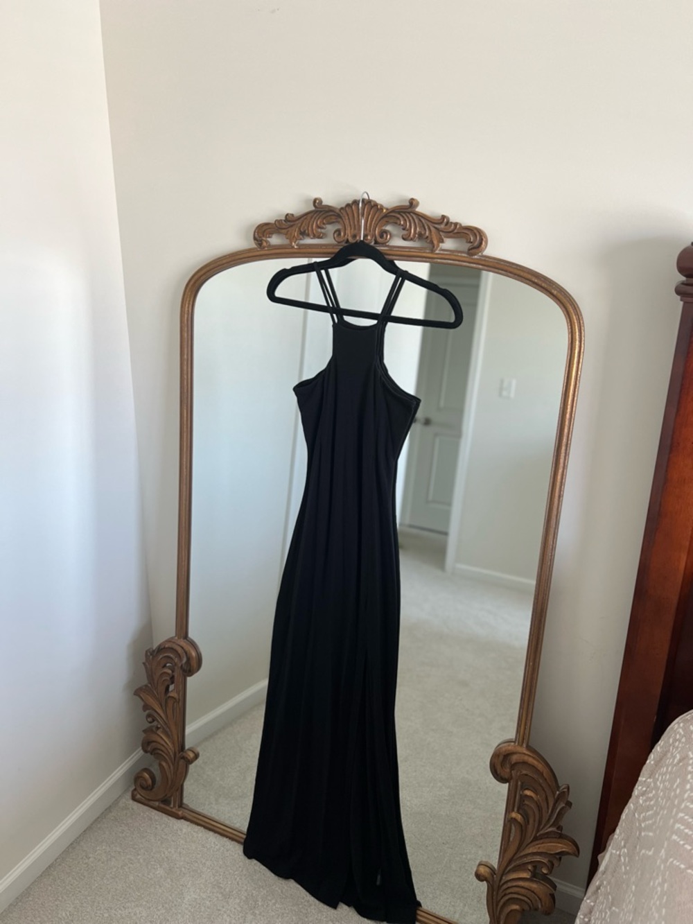 Express Classic Black Maxi Dress